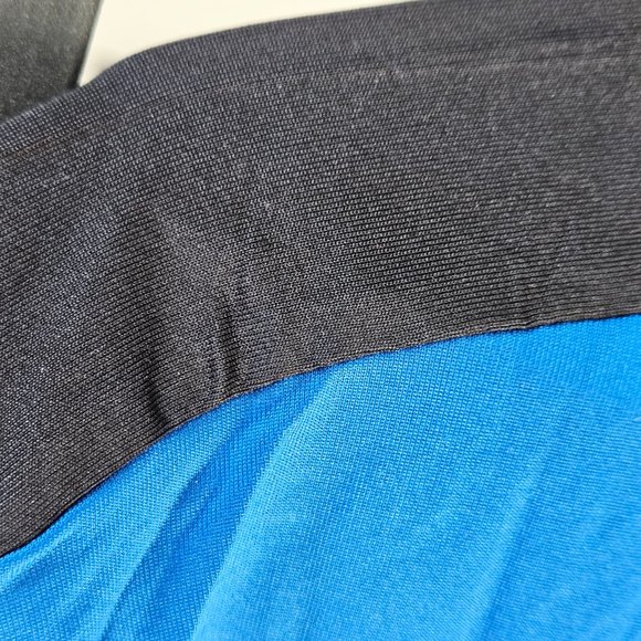 NWT Spyder Men's Printed Side Zip Pocket Performance Tee, Blue, Sz Medium - Picture 8 of 11